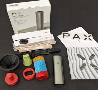 PAX 3 with 3D Printed EXTRAS ! Sage Green in Excellent Condition!